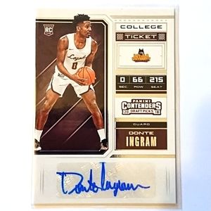 Donte Ingram Rookie RC Autograph #Loyola #Chicago #eshopchicago #basketball